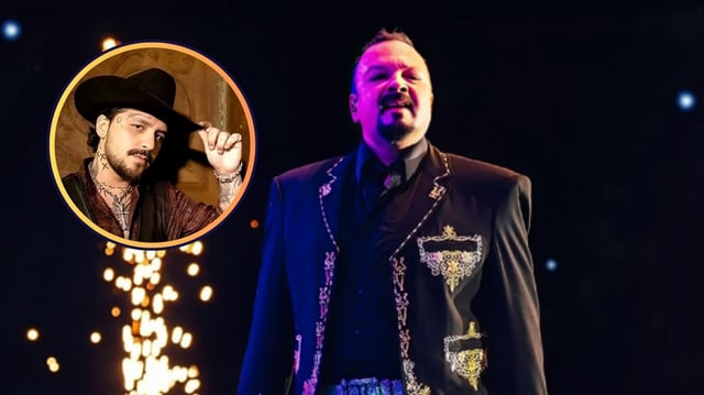 Pepe Aguilar habla sobre un posible dueto con Christian Nodal.