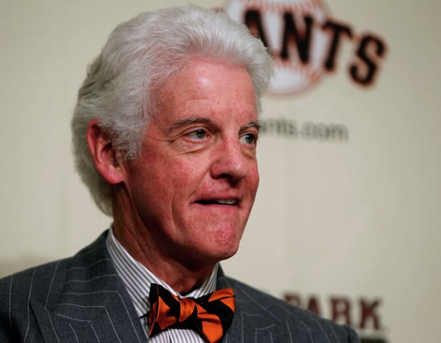 San Francisco Giants managing general partner Bill Neukom, seen at AT&amp;T Park in San Francisco on Friday, Feb. 4, 2011, has died.