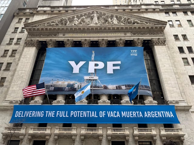 YPF en la Bolsa de Nueva York