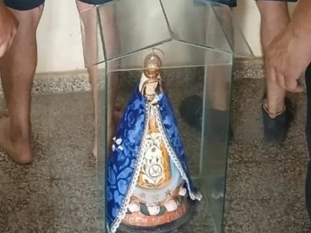 Robo Virgen de Itatí.