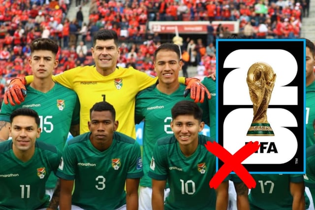 Bolivia más lejos que nunca del Mundial.