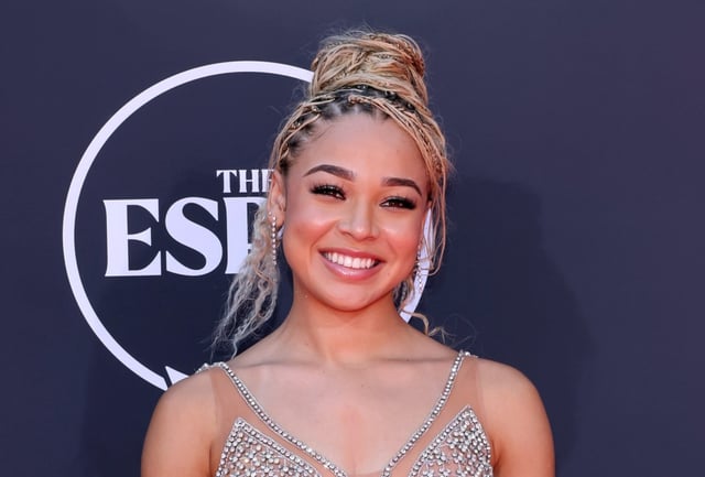 Angel City FC’s Savy King attends the ESPY Awards on Wednesday, July 16, 2025, at the Dolby Theatre in Hollywood. (Photo by Amy Sussman/Getty Images)