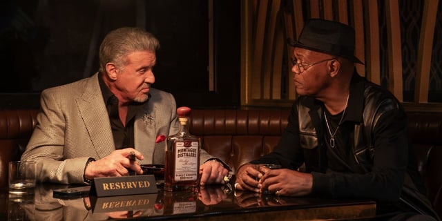 Sylvester Stalone and Samuel L Jackson in Tusla King  Season 3