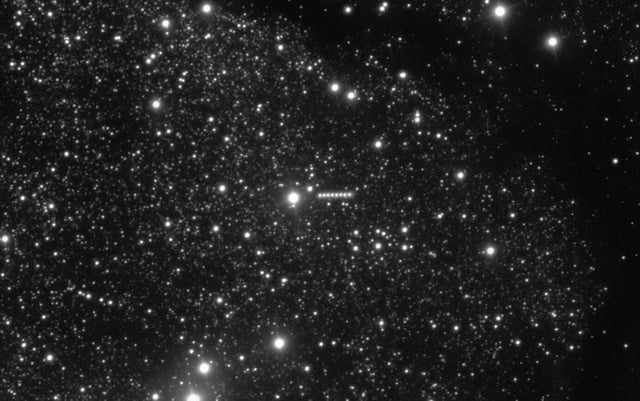 A sequence of images from the European Southern Observatory’s Very Large Telescope shows 3I/ATLAS, the third known interstellar object, as it moves across the sky. The comet was discovered in early July and is now being tracked by major observatories worldwide. Credit: ESO | CC BY 4.0
