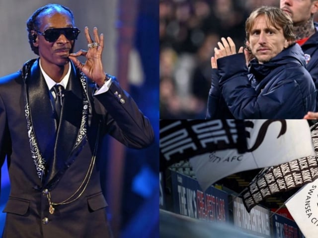 Snoop Dogg, Luka Modric, Swansea City - Getty Images/GOAL.