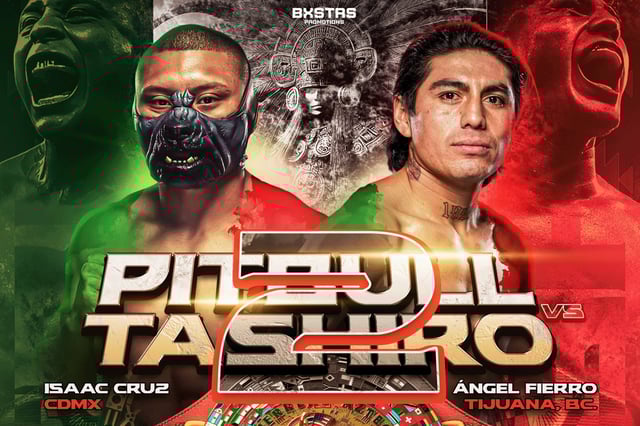 Ángel Fierro se enfrentará a Isaac Cruz en la revancha. (Foto: Bxstrs Promotions)