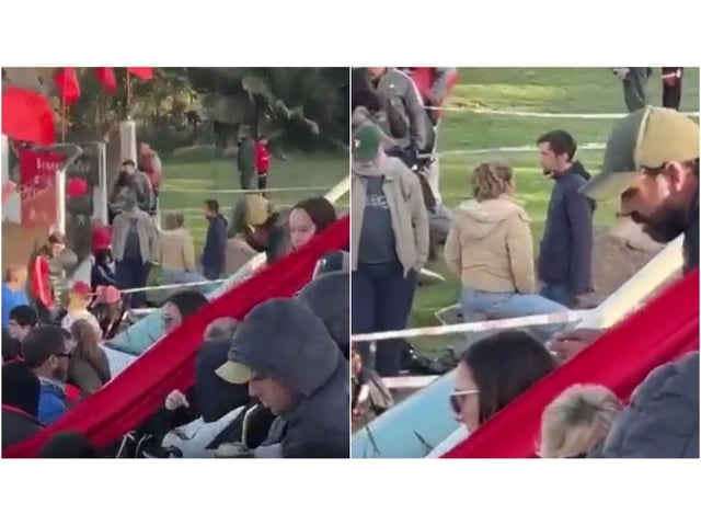 El video del escrache a Mariano Bonetto.