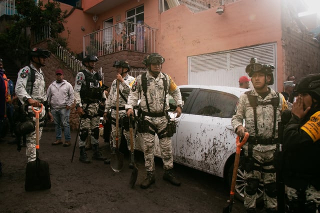 Las autoridades respondieron a daños por lluvia en las colonias Tabachines y Martinica. CORTESÍA