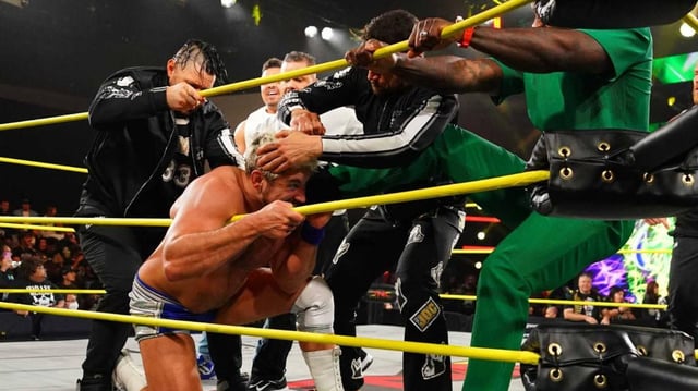 TNA Wrestling in-ring brawl