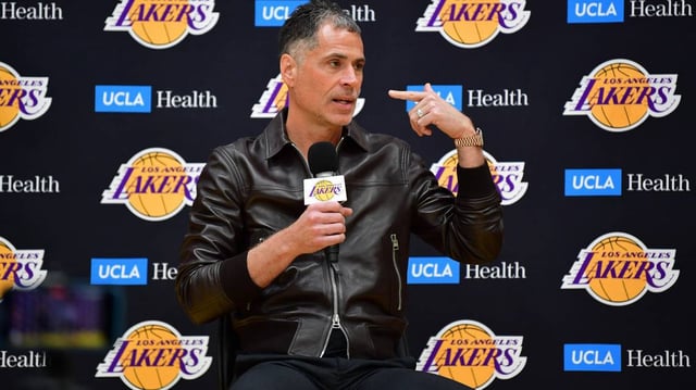 Los Angeles Lakers exec Rob Pelinka