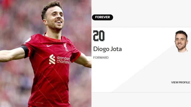 Liverpool Diogo Jota | Image: AP/LFC Website Screengrab