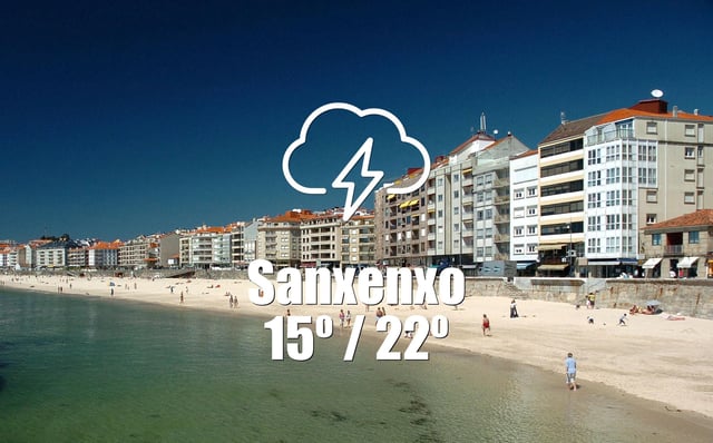 El tiempo en Sanxenxo: previsión meteorológica para hoy, viernes 18 de julio