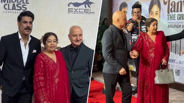 Kirron Kher attends Tanvi The Great screening | Image: Varinder Chawla