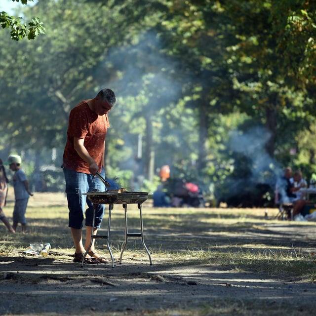 Geht es nach den Anwohner soll im Volkspark Friedrichshain bald nicht mehr gegrillt werden.