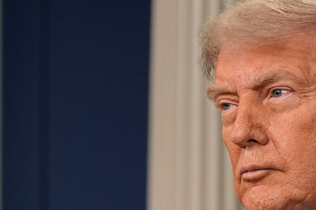 U.S. President Donald Trump speaks to the media, after the U.S. Supreme Court dealt a blow to the power of federal judges by restricting their ability to grant broad legal relief in cases as the justices acted in a legal fight over President Donald Trump's bid to limit birthright citizenship, in the Press Briefing Room at the White House in Washington D.C., June 27, 2025. REUTERS/Ken Cedeno/File Photo