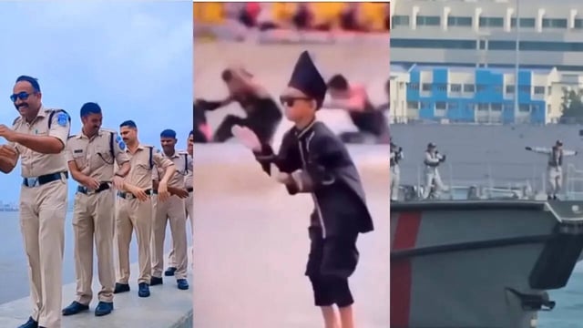 Mumbai Police, Singapore Navy Join 'Aura Farming' Boat Dance Trend