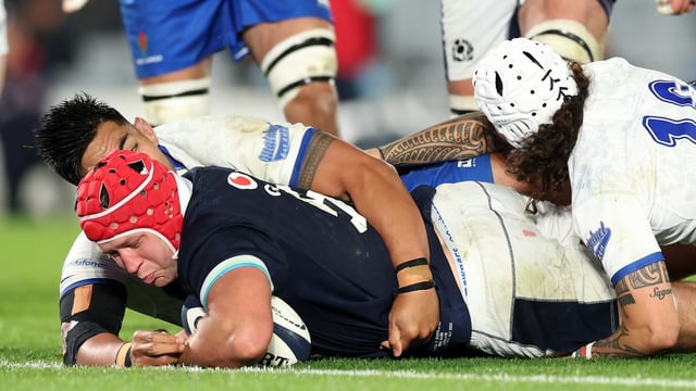 Gilchrist hadn’t scored a Scotland try since June 2014