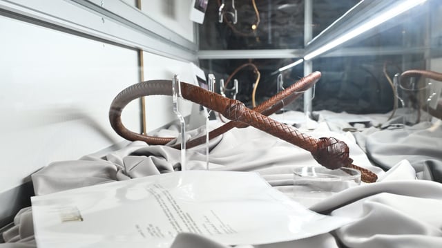 Other high-value items of film memorabilia sold off included the ‘Rosebud’ sled from Orson Welles’ iconic Citizen Kane.