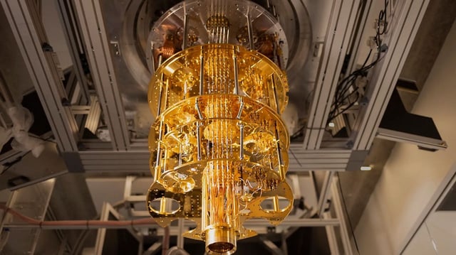 Microsoft's scaled quantum machine.