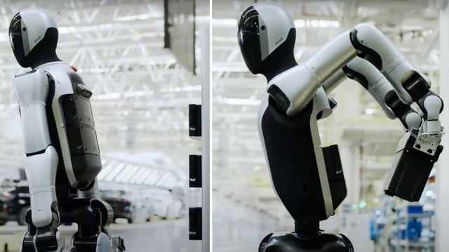 Enabling autonomous battery swaps, Walker S2 delivers 24/7 continuous operation in dynamic industrial environments.