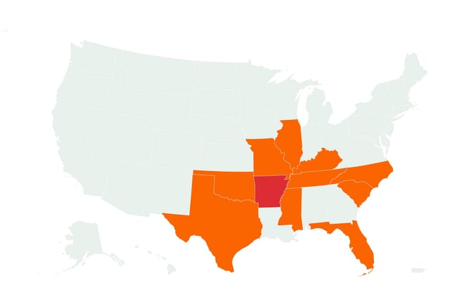 Heat map