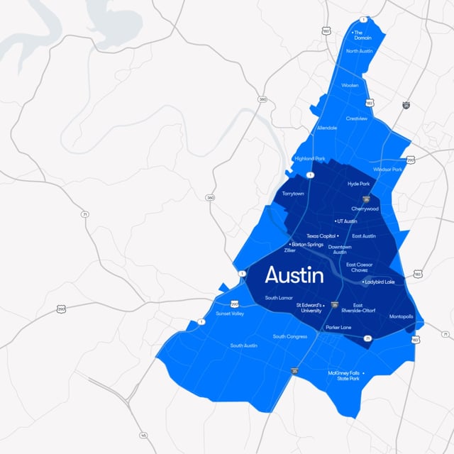 Waymo's self-driving taxi service area in Austin is once again bigger than Tesla's. 