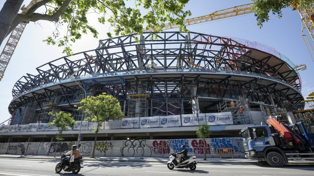 Das Camp Nou am 23. Mai 2025