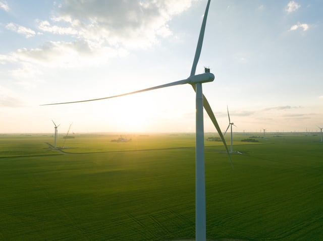 BP&#39;s Fowler Ridge wind farm in Indiana is one of 10 onshore U.S. wind projects owned by BP being sold to LS Power.