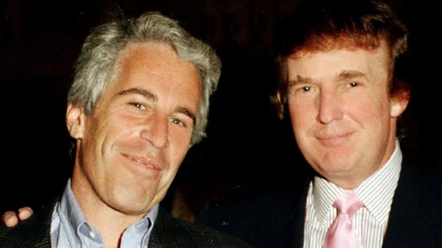cercanos al círculo de Trump negaron que la carta a Epstein fuera de él.