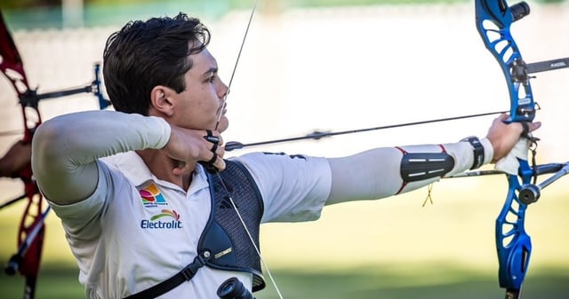 Matías Grande, uno de los mejores arqueros mexicanos en recurvo, será uno de los protagonistas en Puebla.
