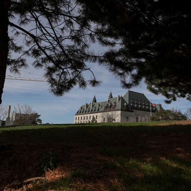A general view of the Supreme Court of Canada in Ottawa, Ontario, Canada April 30, 2025.  REUTERS/Amber Bracken
