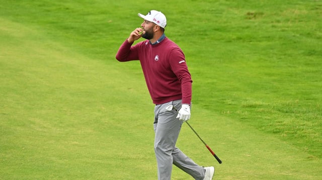 Jon Rahm, durante la segunda jornada del British Open.