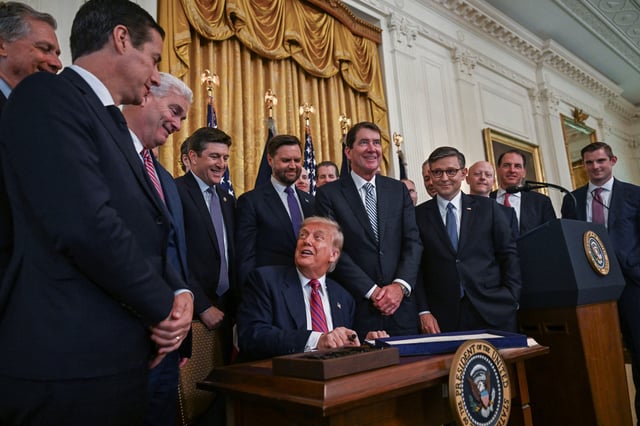 Le président américain Donald Trump.