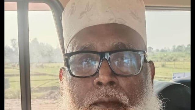 Evidence collected during the searches revealed that all the immovable assets acquired by Chhangur Baba (in pic) are in the names of his aides Naveen Rohra and Neetu Rohra to conceal his actual involvement in money laundering. (Sourced)