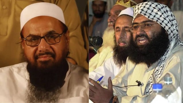 Hafiz Saeed and Masood Azhar