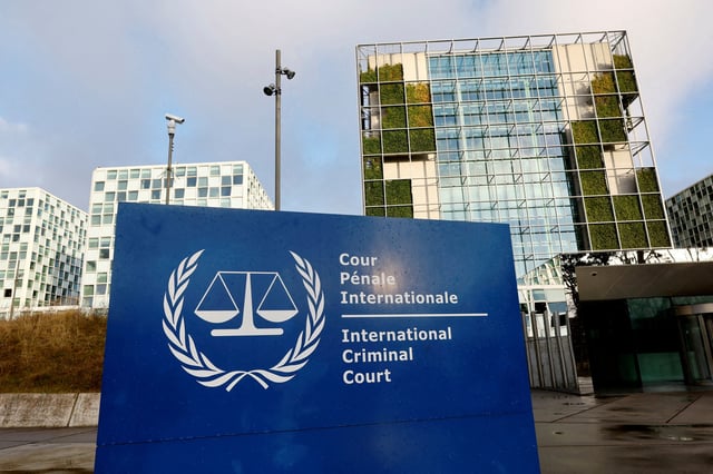 FILE PHOTO: A general view of the International Criminal Court in The Hague, Netherlands, March 12, 2025. REUTERS/Wolfgang Rattay/File Photo