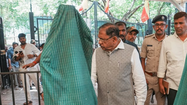 Karnataka Home Minister G Parameshwara. 