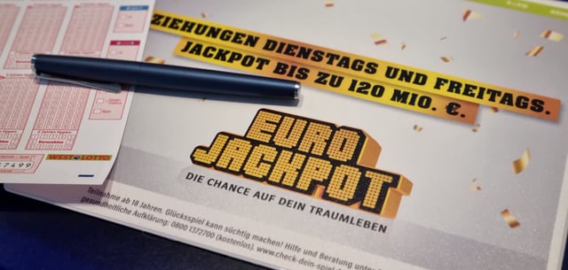 Gewinnen Sie einen von zwei Mega-Eurojackpot-Systemscheinen 6/11 im Wert von jeweils 660 Euro!