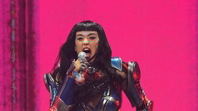 Katy Perry performs as part of the Lifetimes Tour. (AP Photo/Chris Pizzello)
