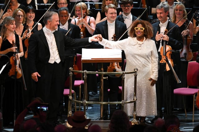 BBC Proms 
Royal Albert Hall, London, UK;
Credit: Chris Christodoulou/BBC 

Image via Freya Edgeworth

Photographer: Chris Christodoulou
Provider: Chris Christodoulou/BBC
Source: Chris Christodoulou/BBC
Copyright: Chris Christodoulou/BBC
