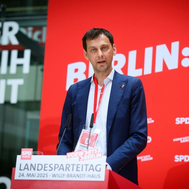 Martin Hikel ist der Landesvorsitzende der Berliner SPD.