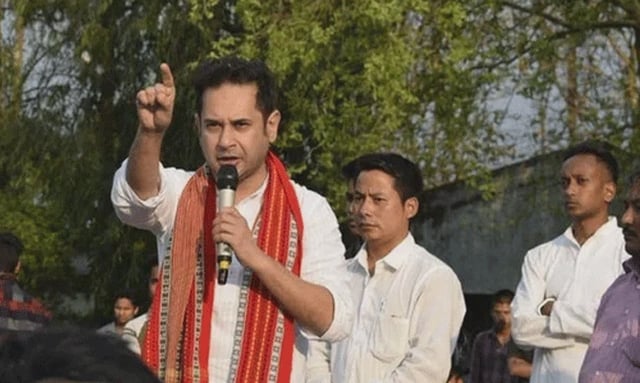 Tipra Motha chief Pradyut Flags Land Allotment to Bangladeshi in Tripura