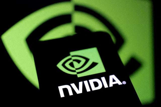 Nvidia logo is seen in this illustration created on January 27, 2025. REUTERS/Dado Ruvic/Illustration/File Photo