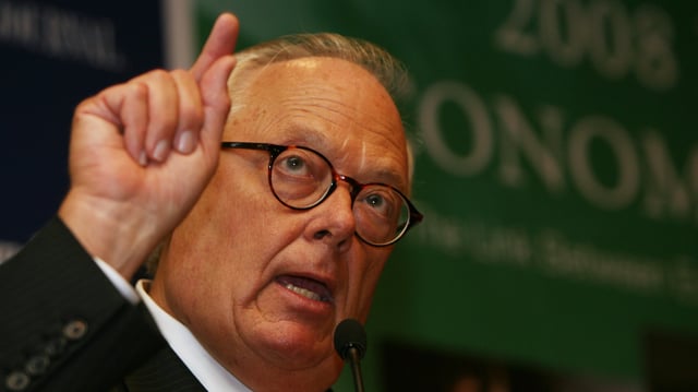 Edwin J. Feulner served as the president and CEO of The Heritage Foundation from 1977 to 2013 and again from 2017 to 2018.