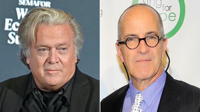 Steve Bannon and Mark Epstein