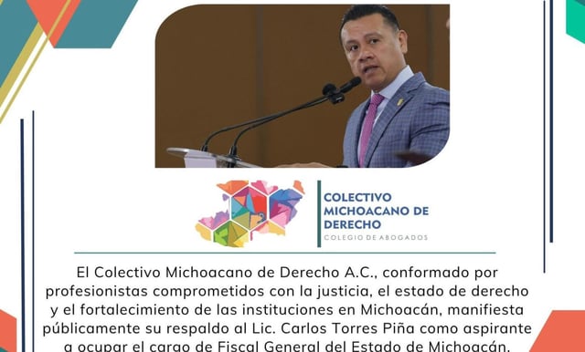 Respaldan colectivos de búsqueda a Torres Piña para ser fiscal