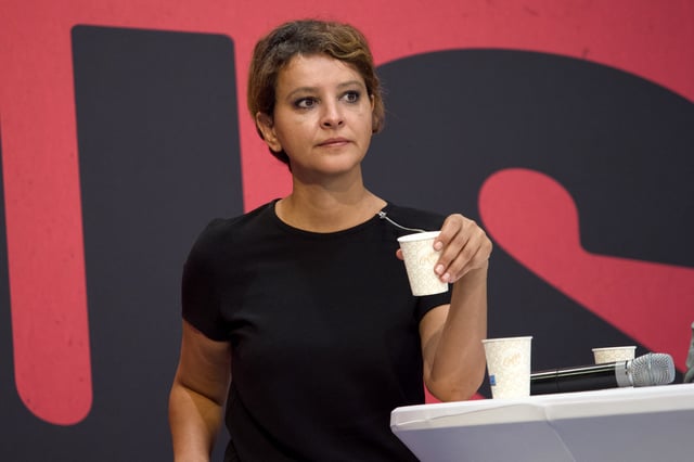 L’ex-ministre socialiste de l’Éducation nationale Najat Vallaud-Belkacem.