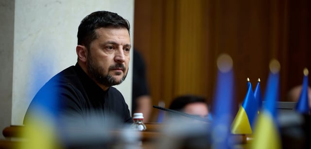 Die Ukraine sei zu einem Treffen auf Führungsebene bereit, sagt Wolodymyr Selenskyj