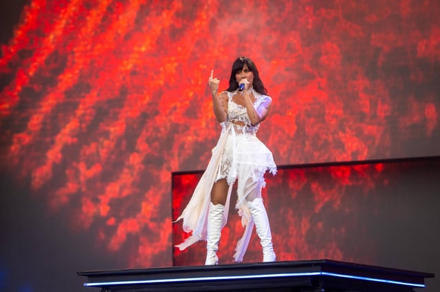 Concierto de Aitana en el Estadi Olimpic de Barcelona