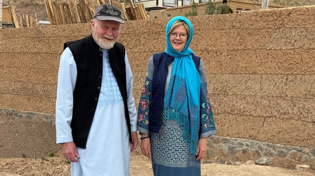 Peter and Barbie Reynolds are 80 and 76 respectively